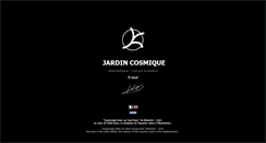 Desktop Screenshot of jardincosmique.com